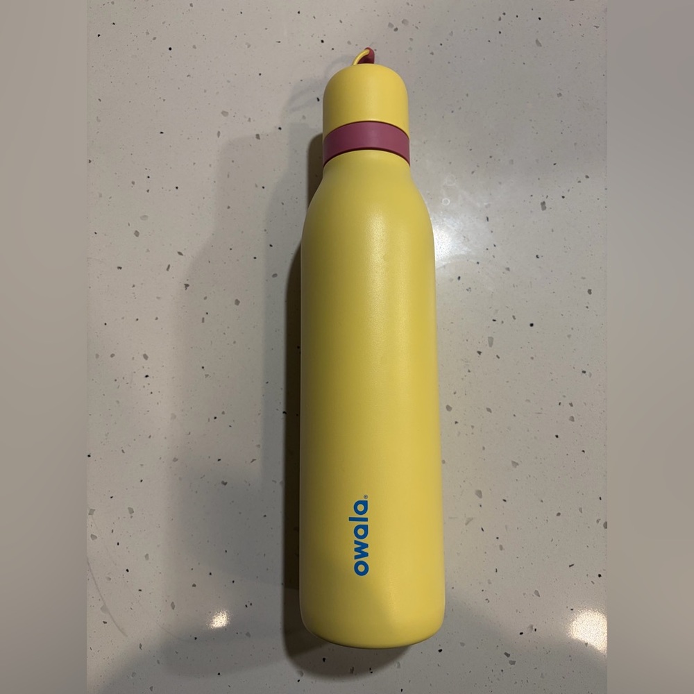 Owala Yellow Stainless Steel Water Bottle